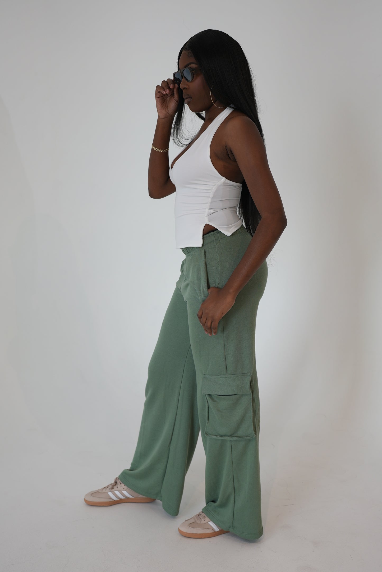 ELEVATED EASE Wide Leg Sweatpants