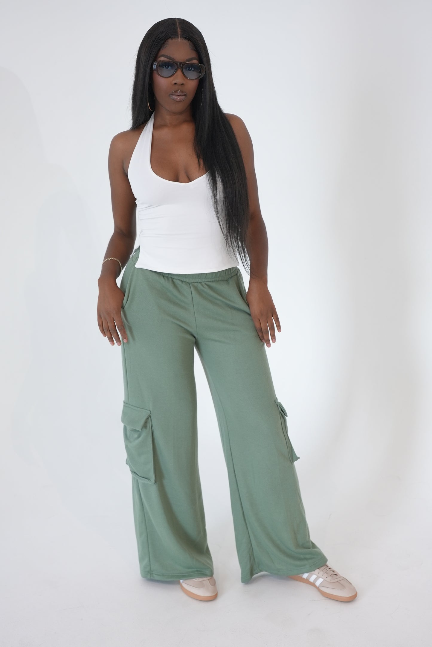 ELEVATED EASE Wide Leg Sweatpants