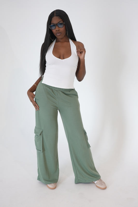 ELEVATED EASE Wide Leg Sweatpants