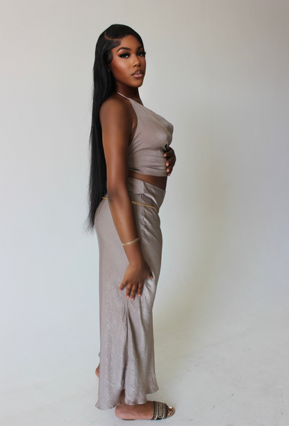 Welcome to Paradise-Maxi Skirt Set